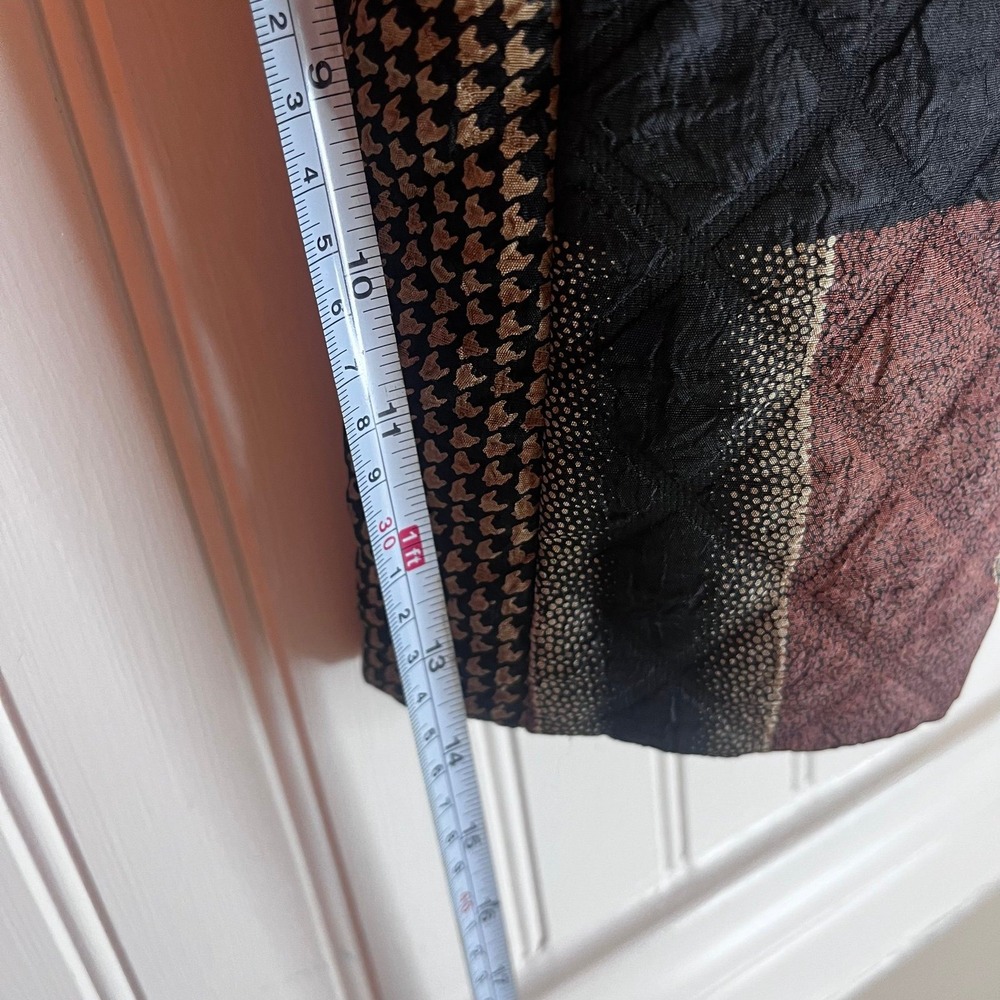 Erin london quilted front zipper jacket pockets XL - Picture 6 of 7